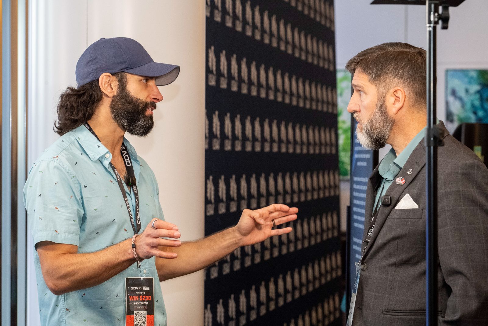 Creators talking at the Military Influencer Conference